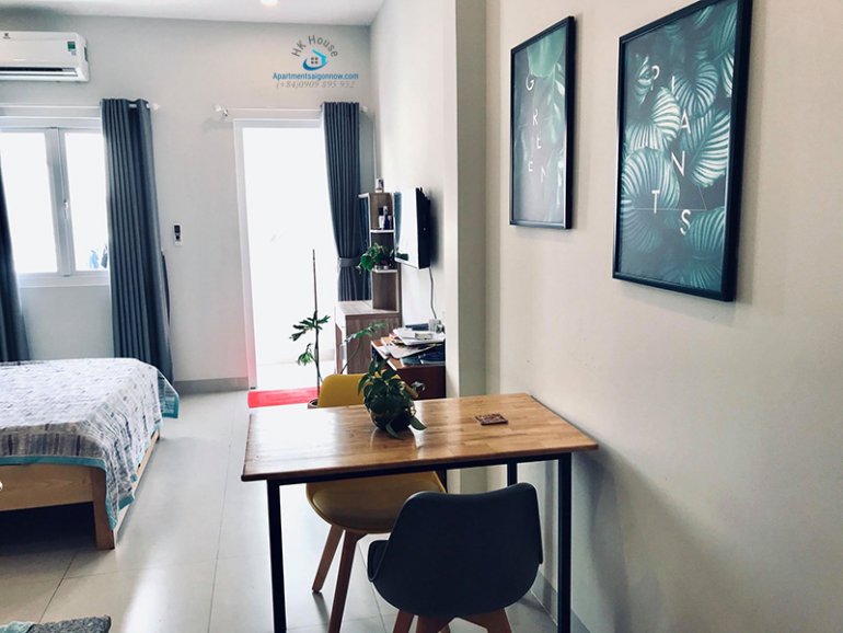 Serviced apartment on Co Giang street in Phu Nhuan district with the behind room ID 483 part 4