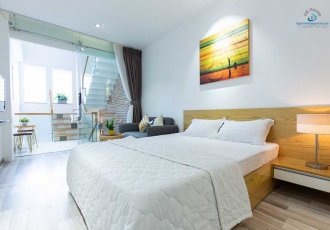 Serviced apartment on Ho Hao Hon street in district 1 on the higher floor ID 519 part 2