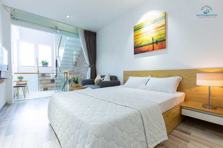 Serviced apartment on Ho Hao Hon street in district 1 on the higher floor ID 519 part 2