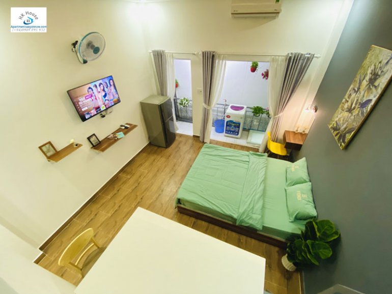Serviced apartment for rent on Tan Cang street in Binh Thanh district studio loft 2 ID 605 part 1