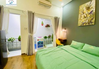 Serviced apartment for rent on Tan Cang street in Binh Thanh district studio loft 2 ID 605 part 3