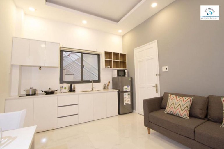 Serviced apartment on Pham The Hien street in district 8 with 1 bedroom and small window ID 55 part 1