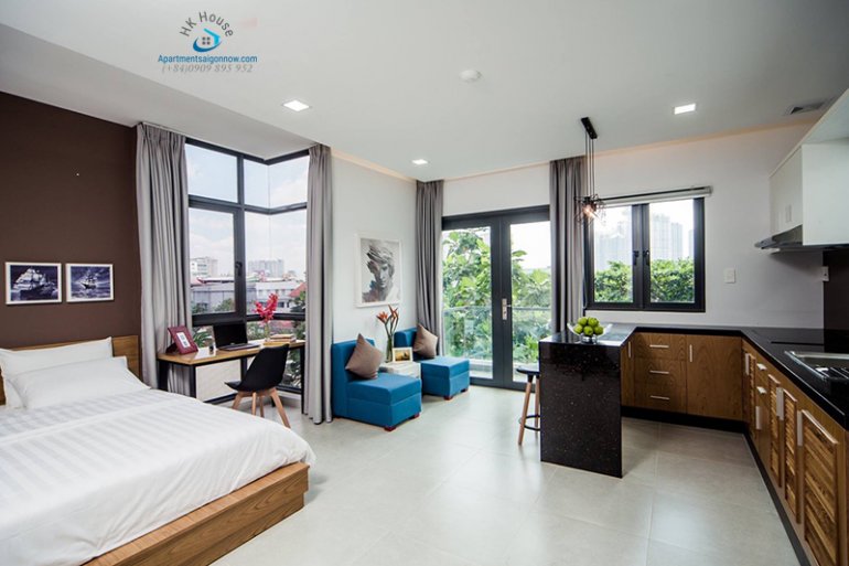 Serviced apartment on Nguyen Cuu Van street in Binh Thanh district with studio 2 ID 647 part 5